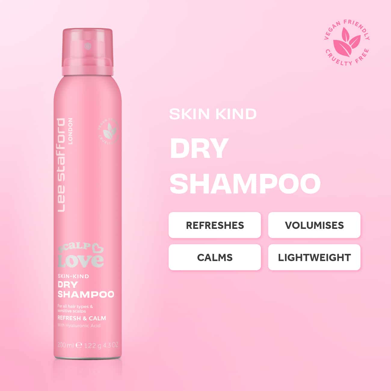 Lee Stafford Scalp Love Skin-Kind Dry Shampoo Lee Stafford Scalp Love Skin-Kind Dry Shampoo - Image 3
