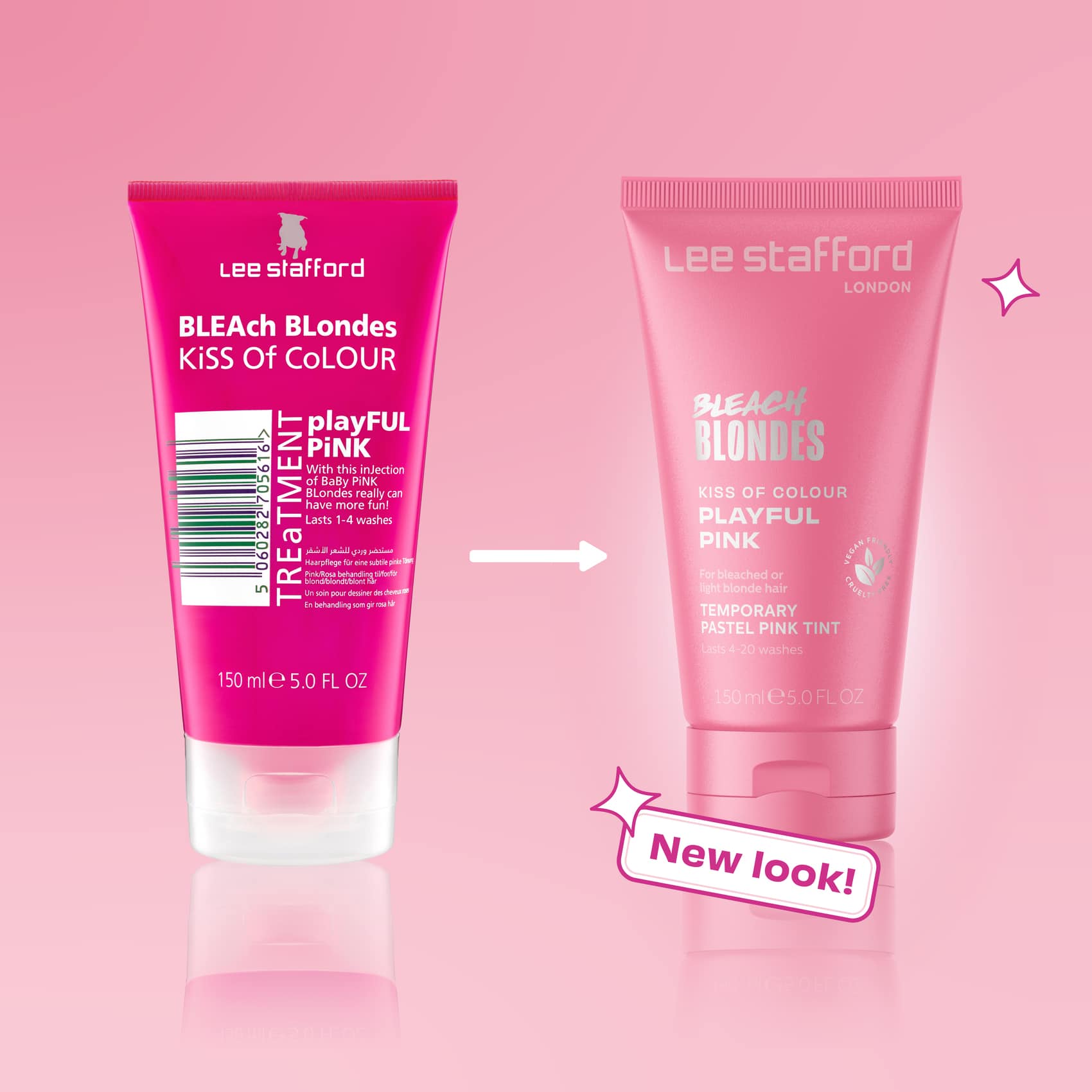 Lee Stafford Bleach Blondes Kiss Of Colour Temporary Colour Treatment – Playful Pink Lee Stafford Bleach Blondes Kiss Of Colour Temporary Colour Treatment - Playful Pink - Image 4