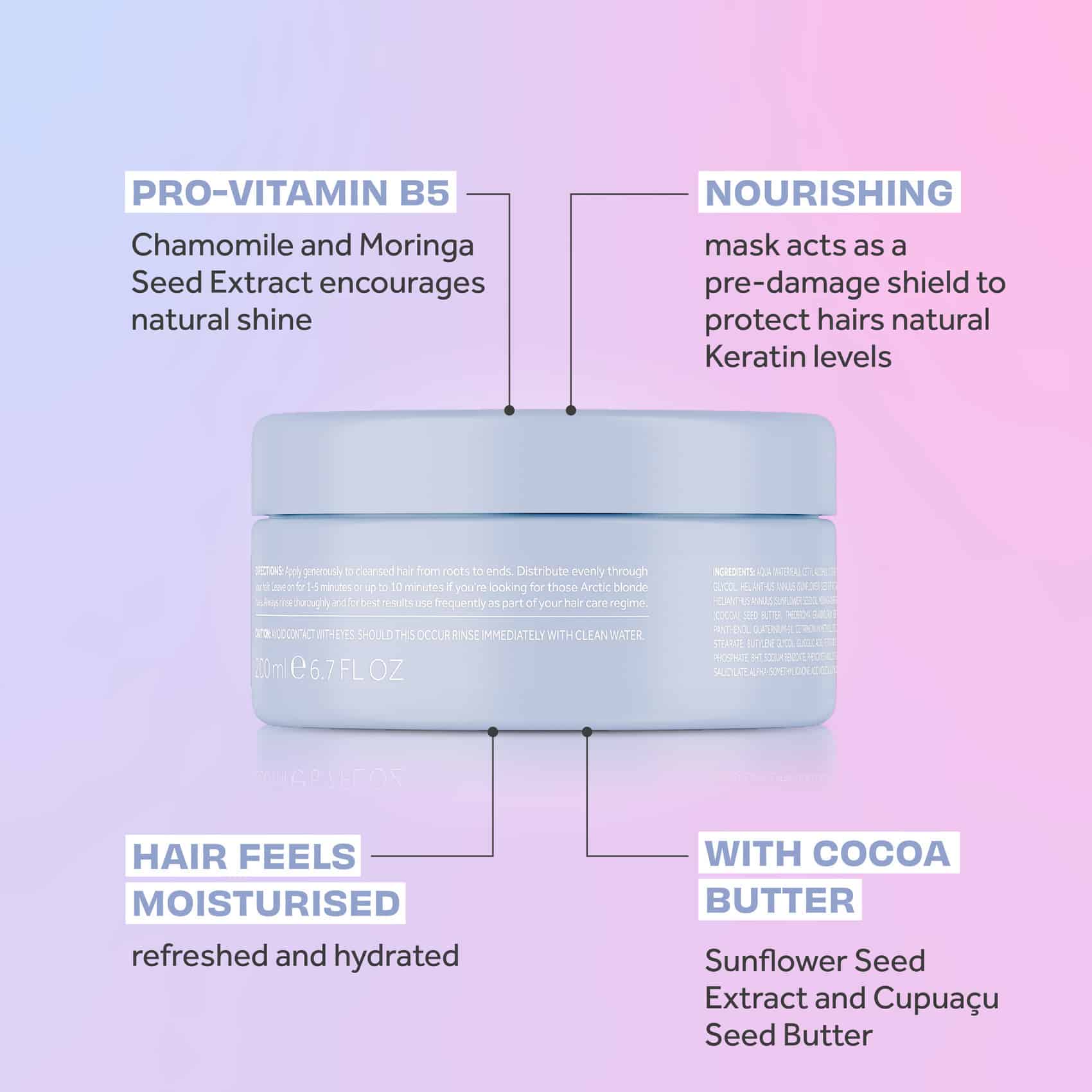 Lee Stafford Bleach Blondes Ice White Toning Treatment Mask Lee Stafford Bleach Blondes Ice White Toning Treatment Mask - Image 2