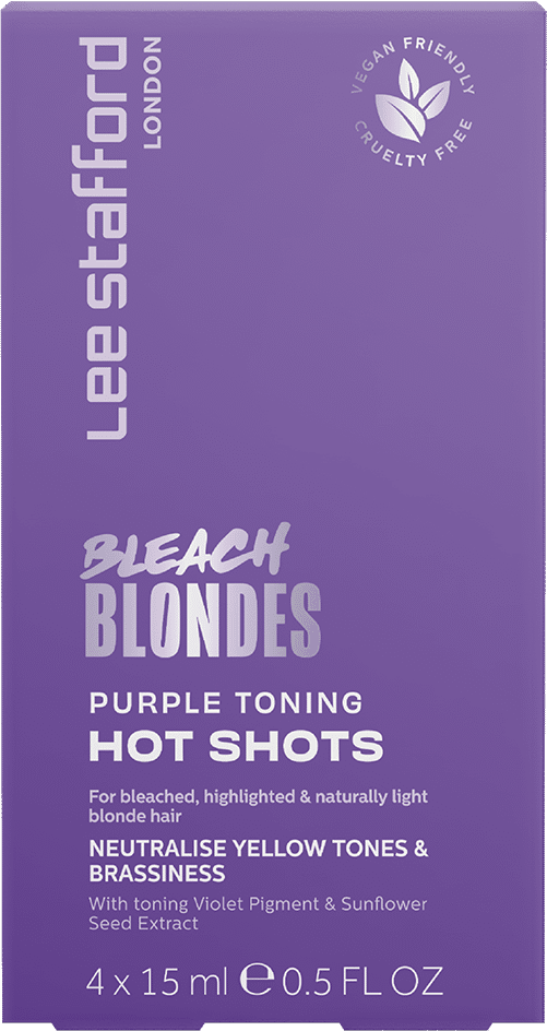 Lee Stafford Bleach Blondes Purple Toning Hot Shots