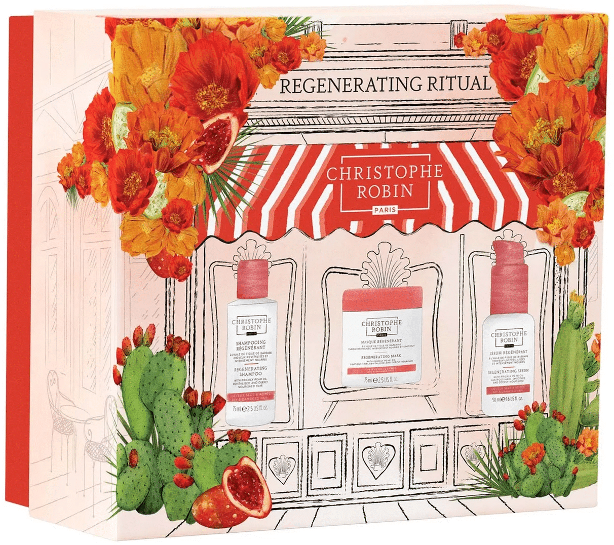 Christophe Robin Regenerating Hair care Gift Set