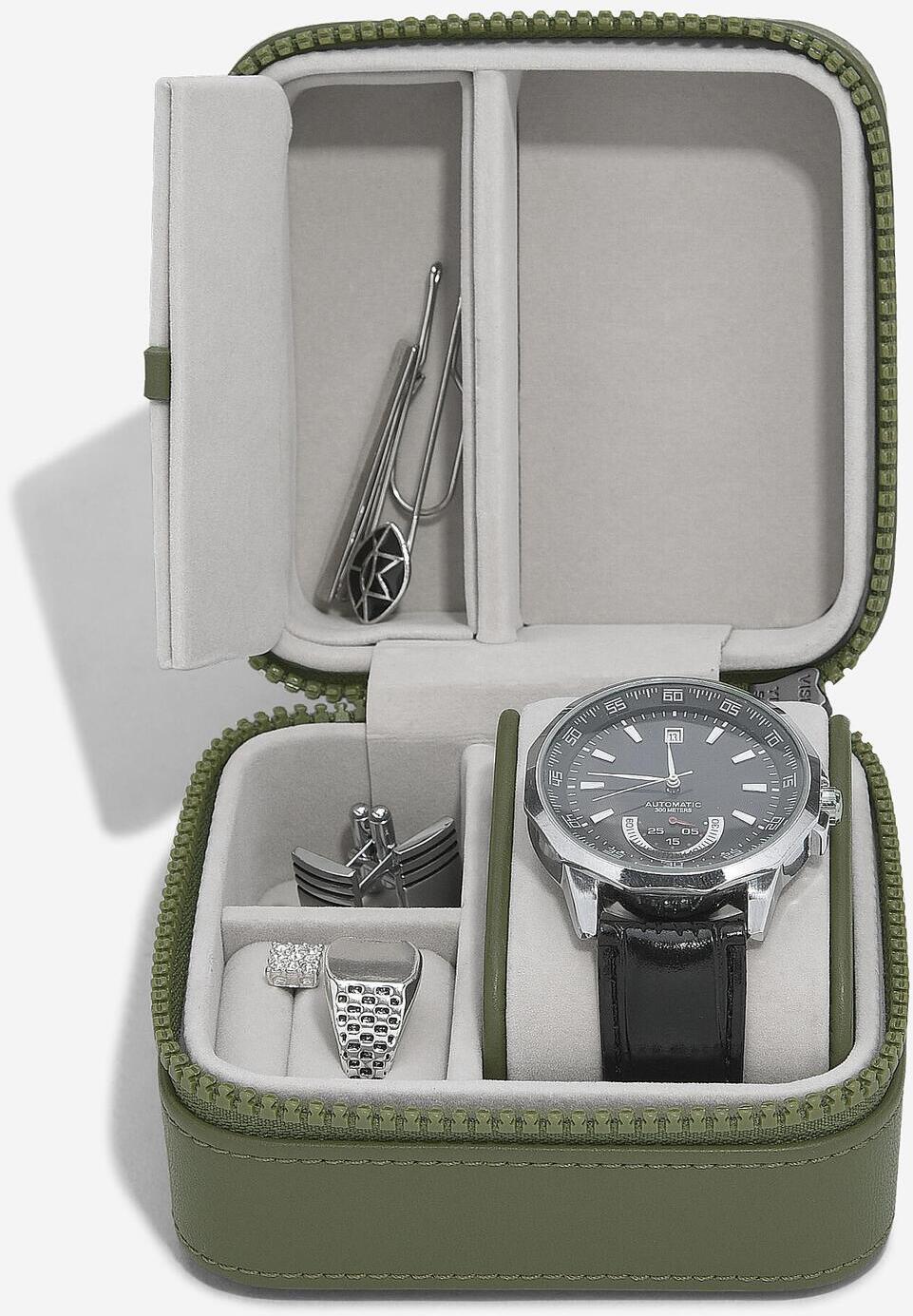 Lcd Stackers Green Canvas Mix Watch / Jewellery Lcd Stackers Green Canvas Mix Watch / Jewellery