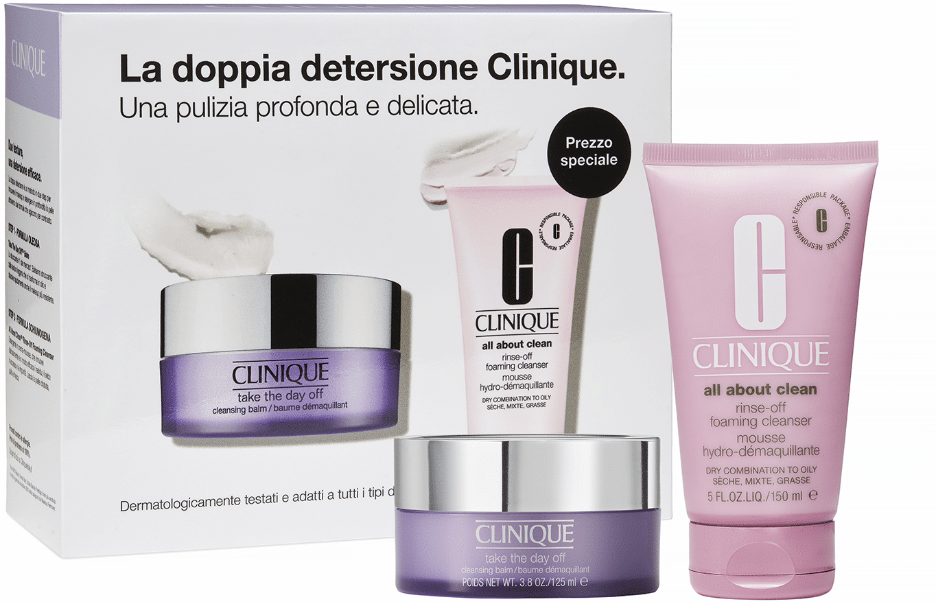 Clinique Double Cleansing Set Clinique Double Cleansing Set