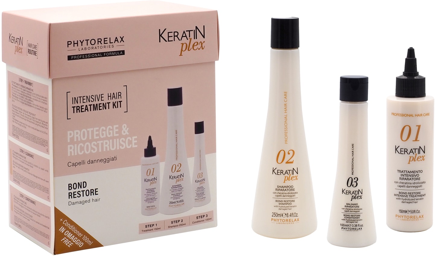 Phytorelax Keratin Plex Restoring Kit Phytorelax Keratin Plex Restoring Kit