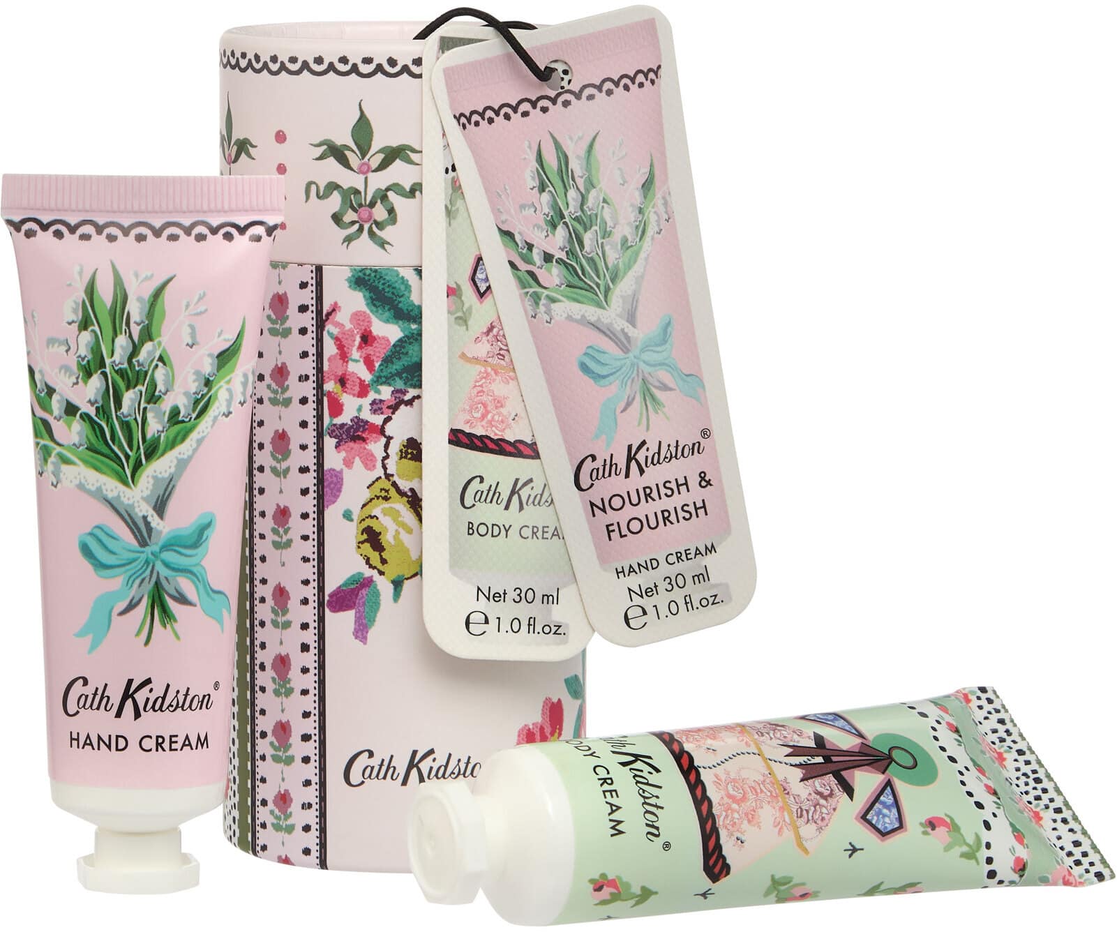 Heathcote & Ivory - Cath Kidston Wild Flowers Wild Women - Nourish & Flourish Hand Creams