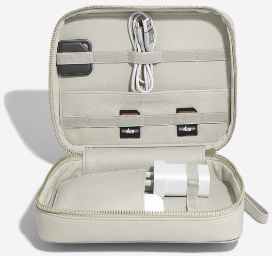 Stackers Cable Tidy Oatmeal Stackers Cable Tidy Oatmeal