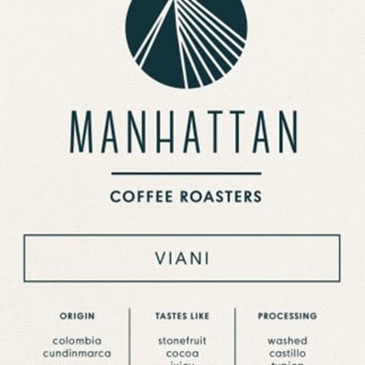 Manhattan roaster Colombia Viani 250g