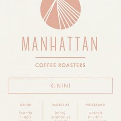 Manhattan roasters Rwanda Kinini 250g