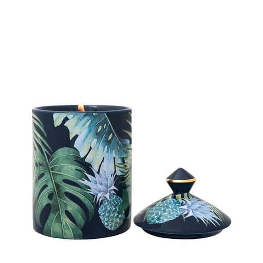 StoneGlow Urban Botanics Pineapple Pamelo scented Candle