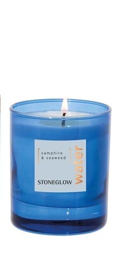 StoneGlow Elements Water Scented Candle