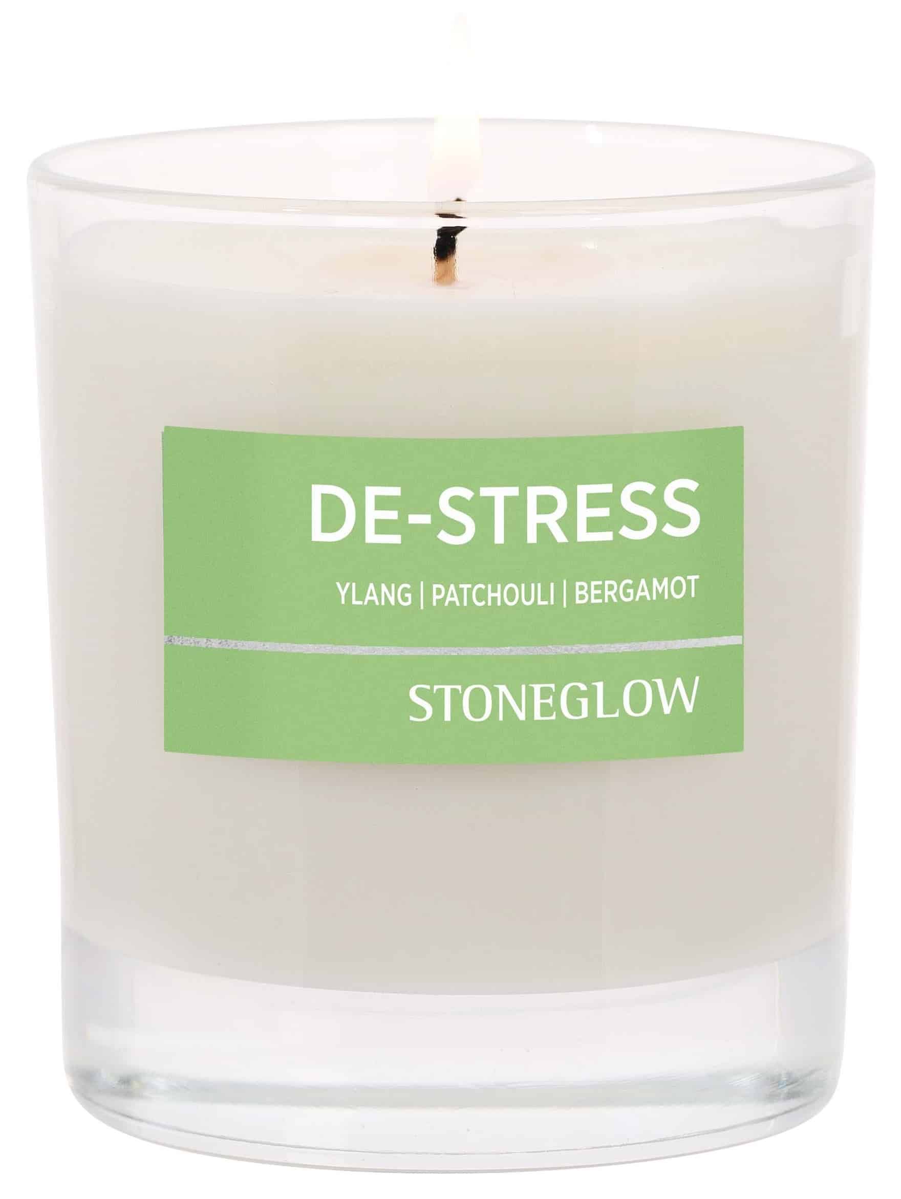 StoneGlow Wellbeing De Stress Scented Candle StoneGlow Wellbeing De Stress Scented Candle