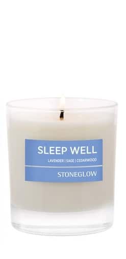 StoneGlow Wellbeing Sleep Well Scented Candle StoneGlow Wellbeing Sleep Well Scented Candle