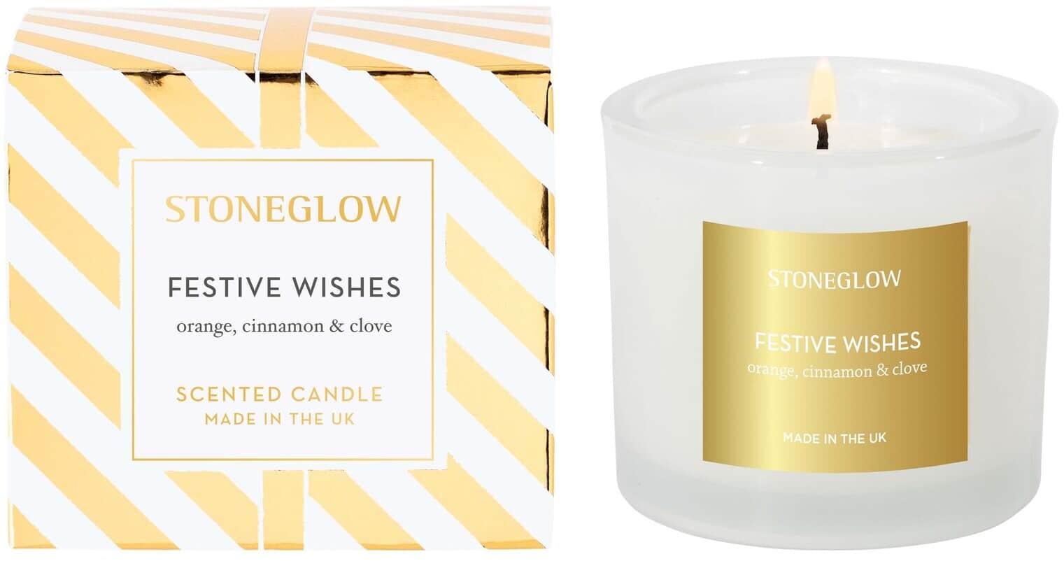 Stoneglow Seasonal Collection – Festive Wishes – Scented Candle Stoneglow Seasonal Collection - Festive Wishes - Scented Candle