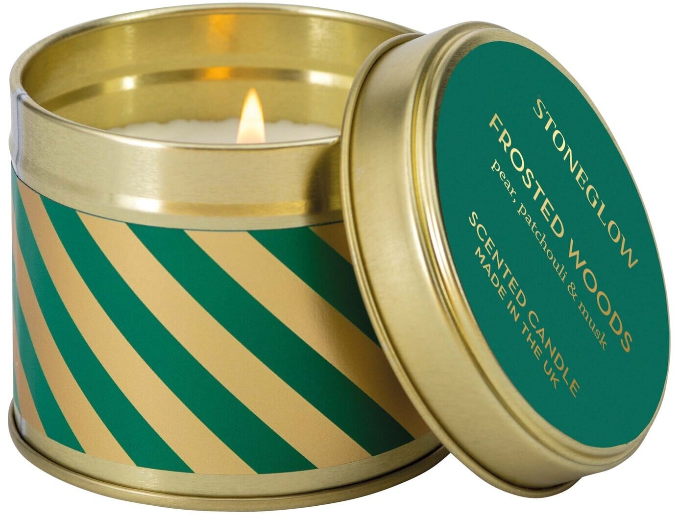 Stoneglow Seasonal Collection - Frosted Woods - Candle Tin