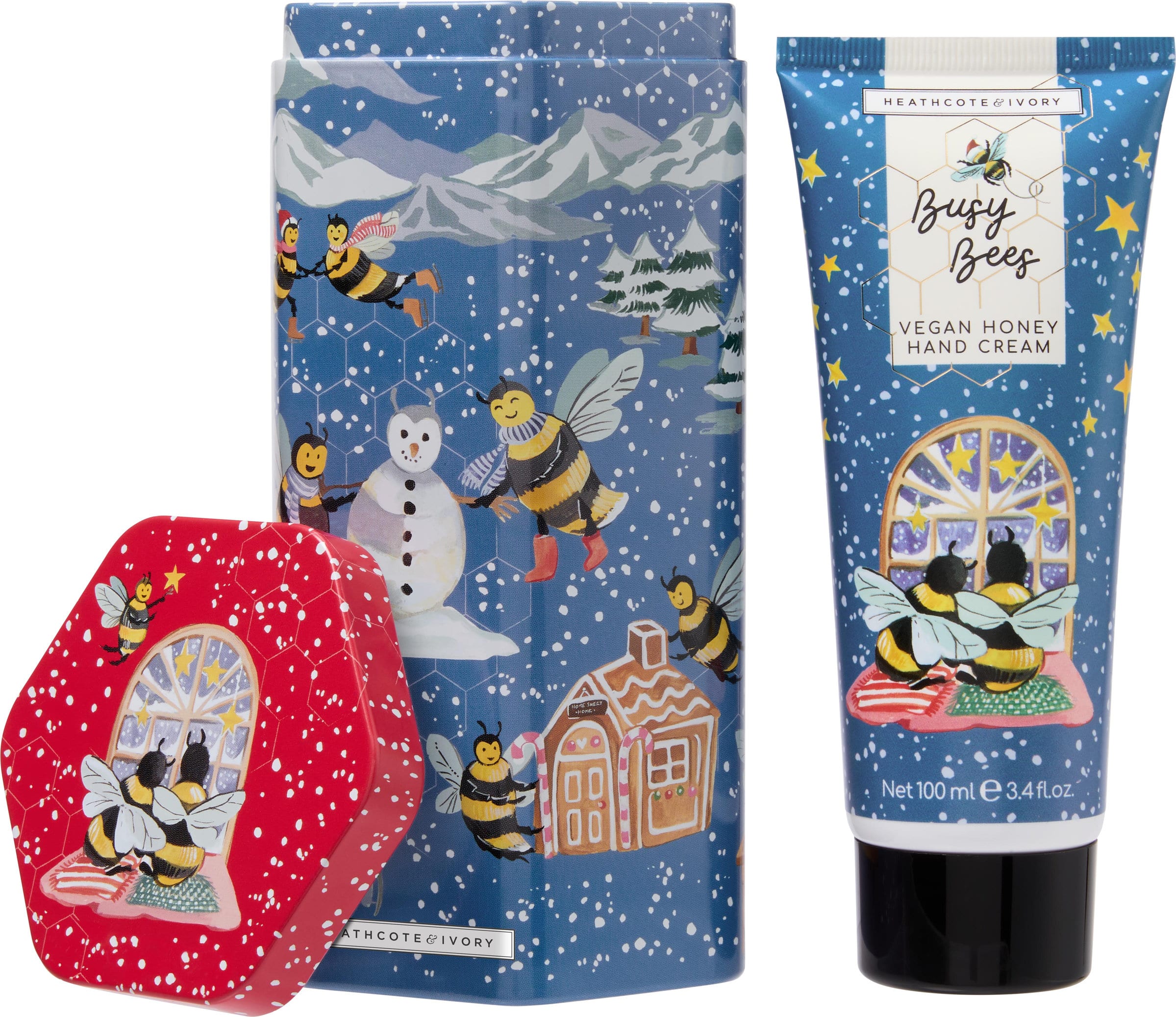 Heathcote & Ivory Busy bee's - Hand Cream In Tin