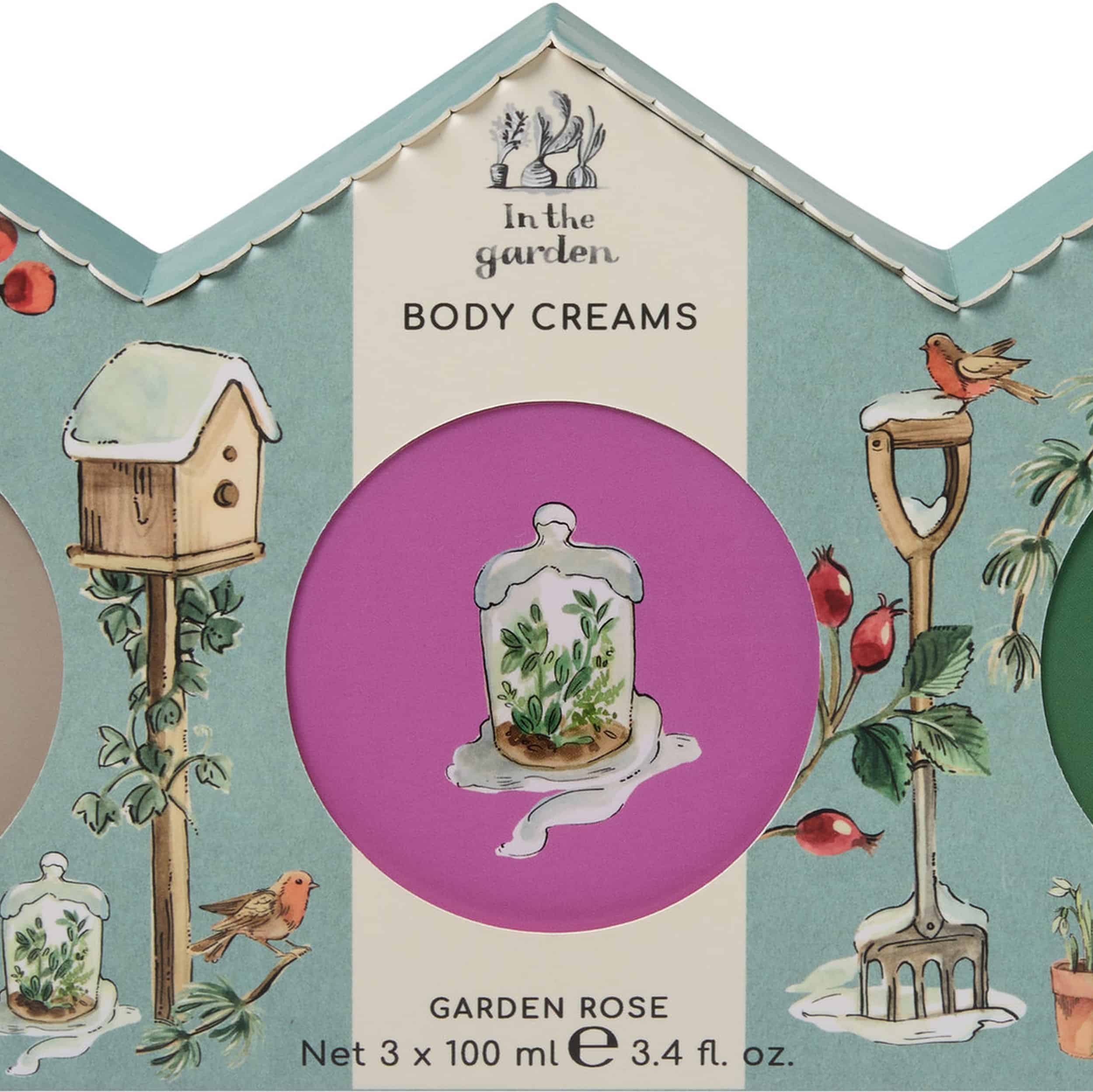 Heathcote & Ivory In The Garden – Body Cream Trio Heathcote & Ivory In The Garden - Body Cream Trio
