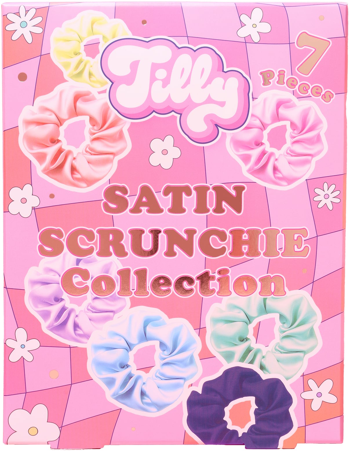 Rainbow Cosmetics Tilly Satin Shine Scrunchie Collection