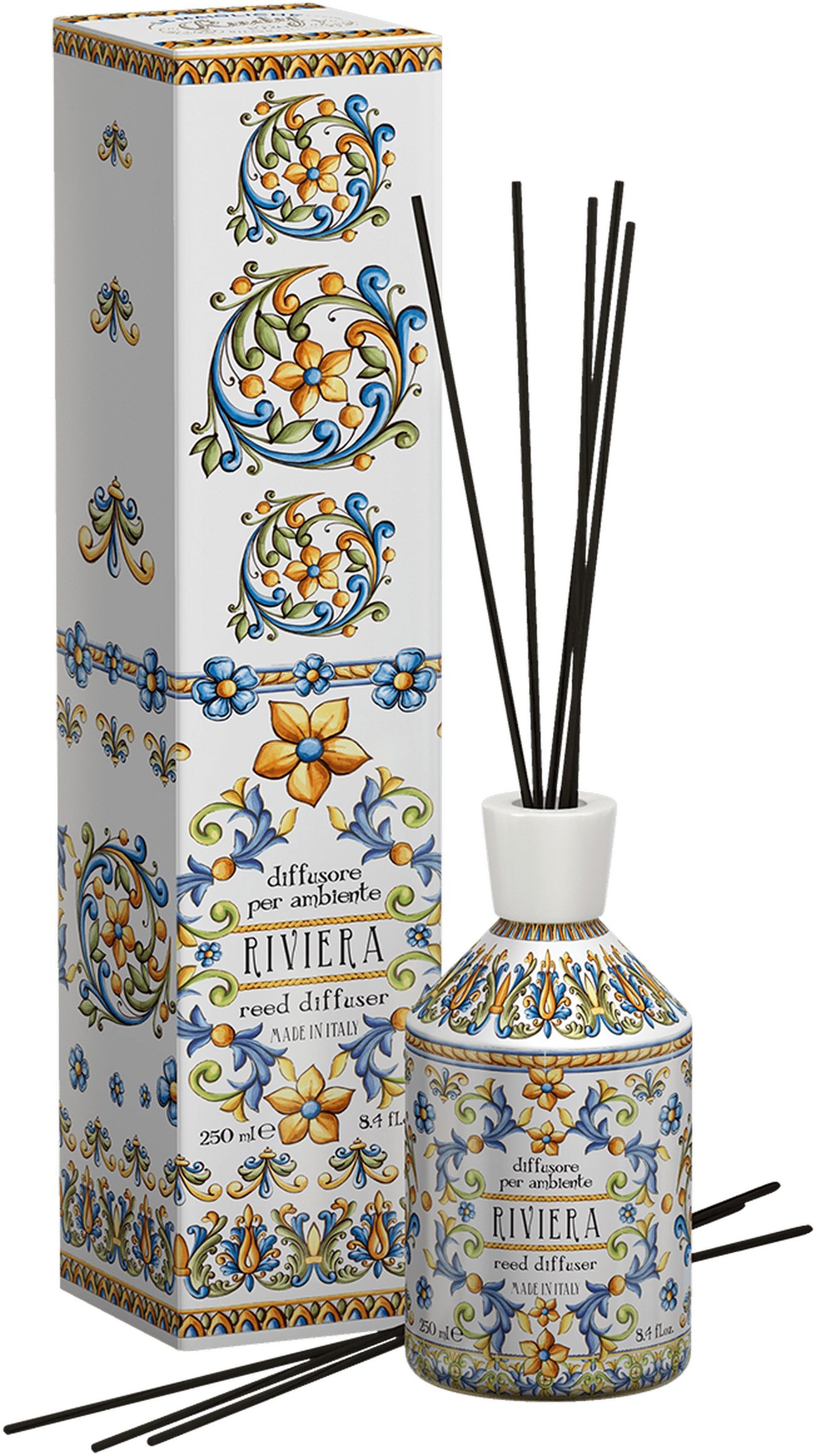 Room Fragrance With Sticks - Riviera