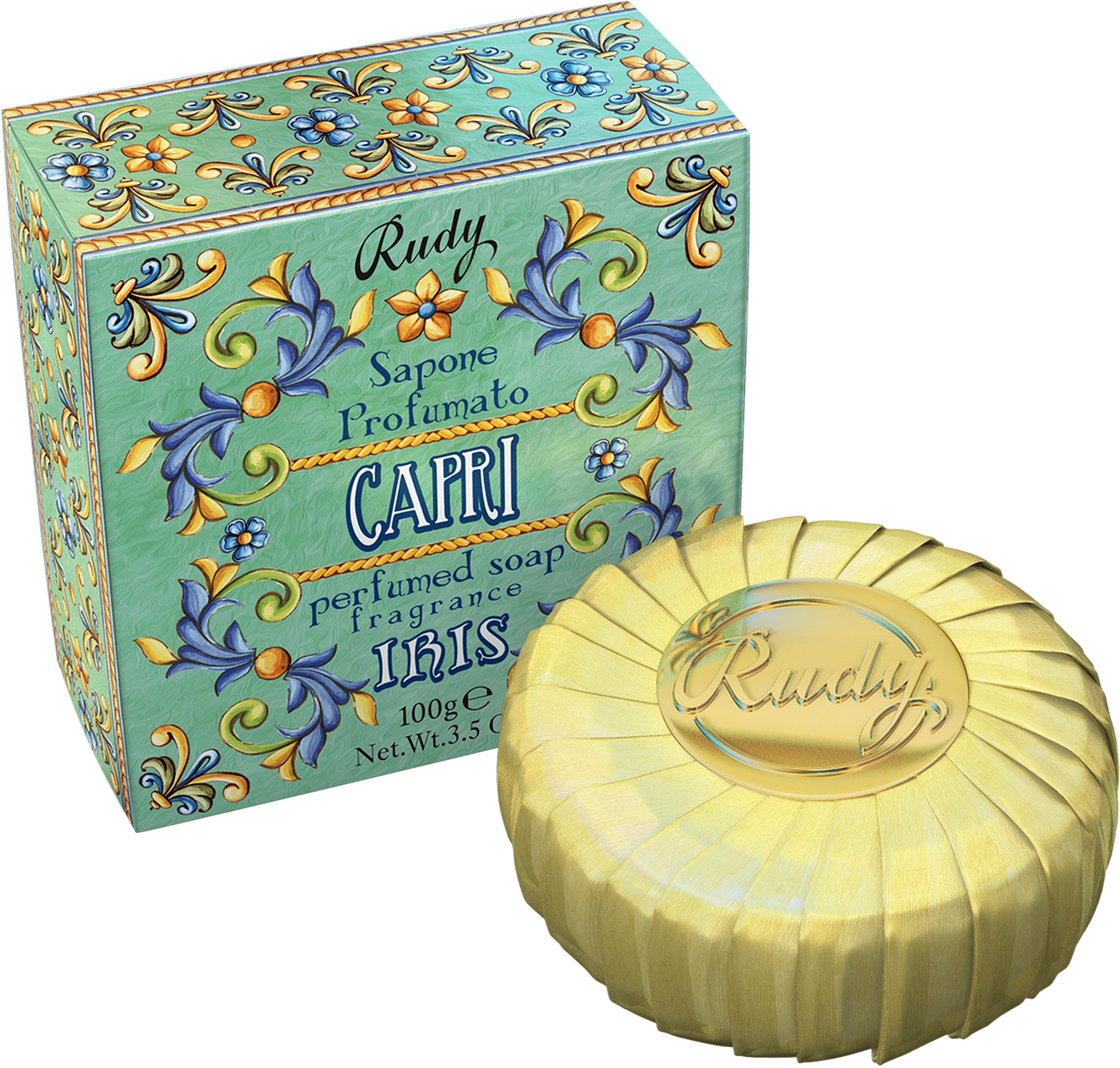 Maioliche Soap- Iris Of Capri