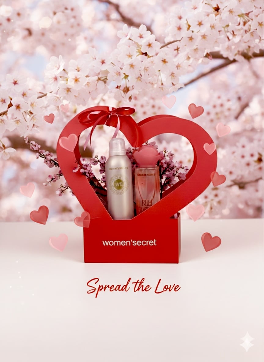 Women'Secret Heart Edition Gift Set