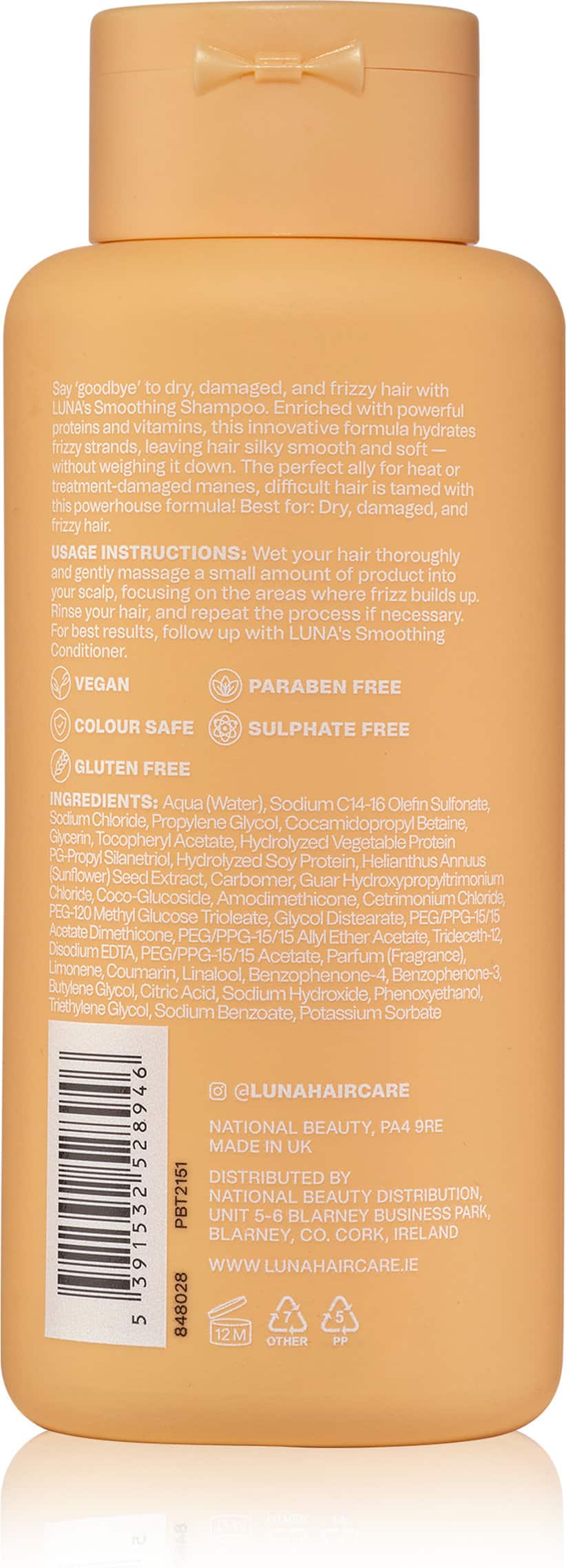 Luna Pro – Smoothing Shampoo Luna Pro – Smoothing Shampoo