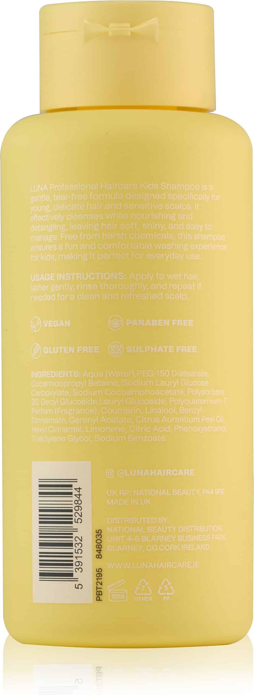 Luna Pro – Kids Shampoo Luna Pro – Kids Shampoo