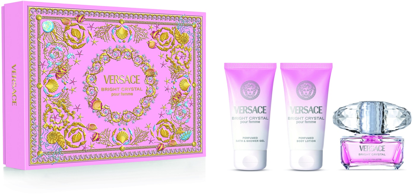 Versace Bright Crystal Gift Set