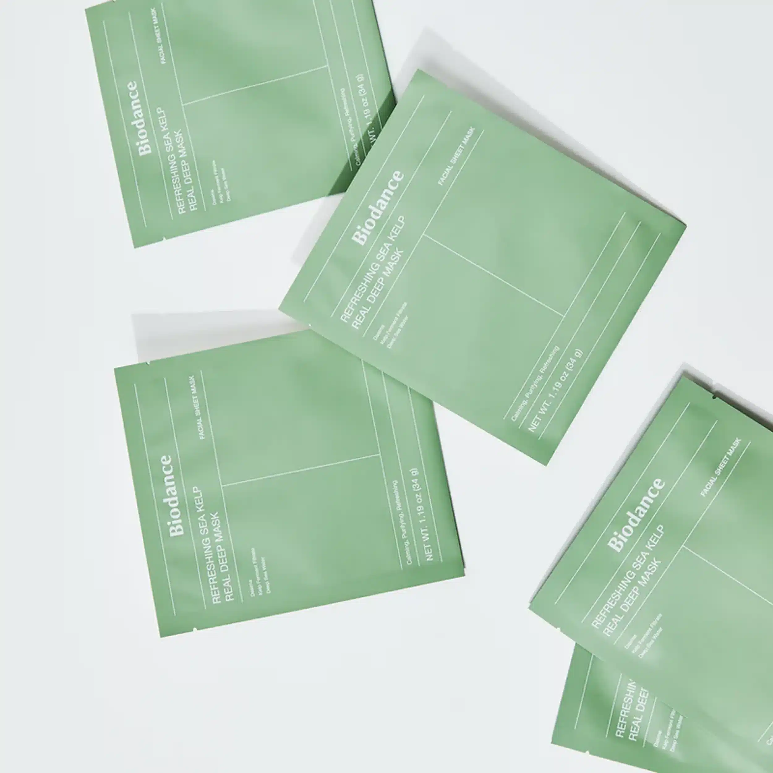 Biodance Refreshing Sea Kelp Real Deep Mask (x4 Sheet Mask)