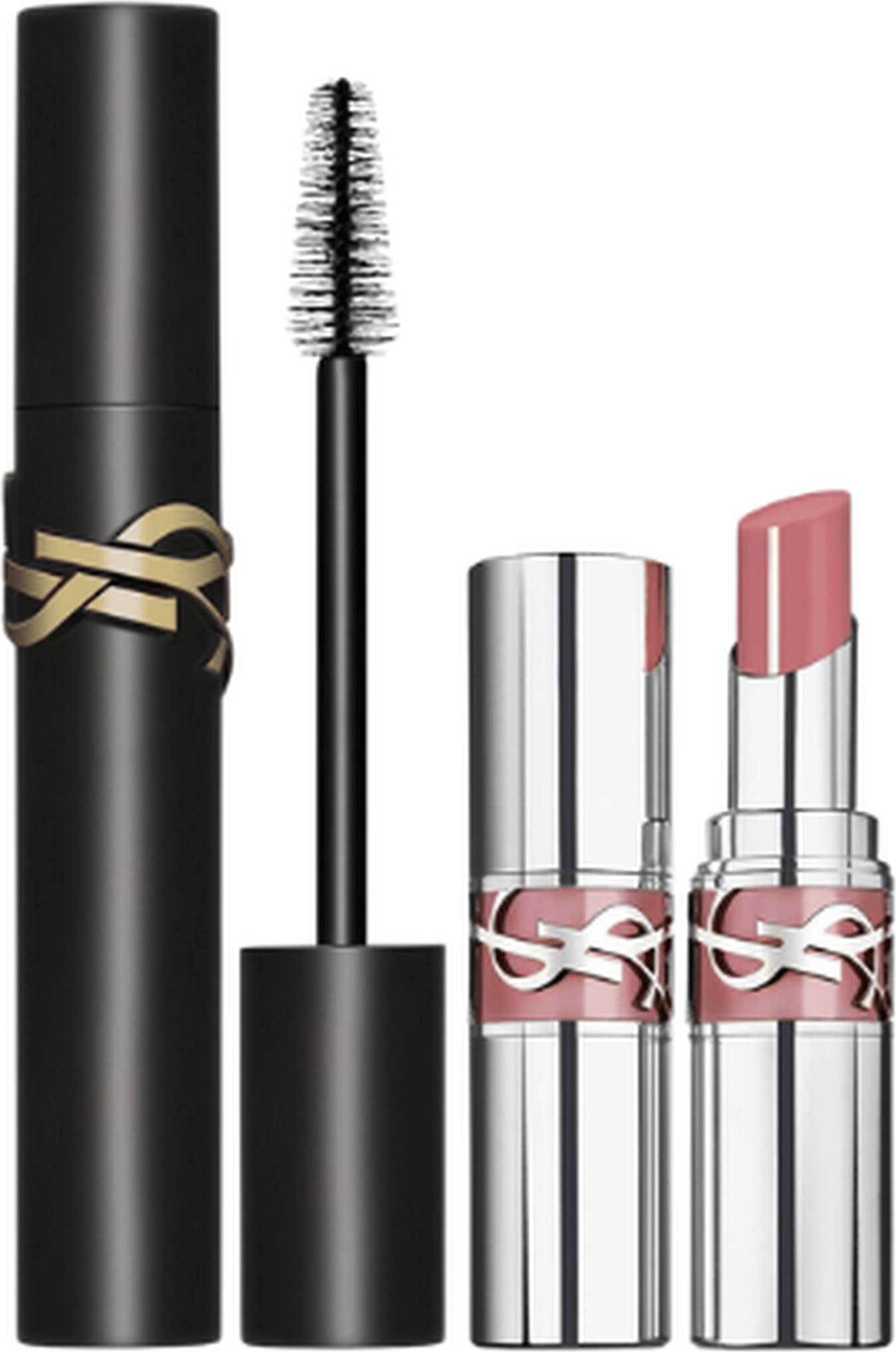 Yves Saint Laurent Lash Clash Mascara & Loveshine High Shine Lipstick Set