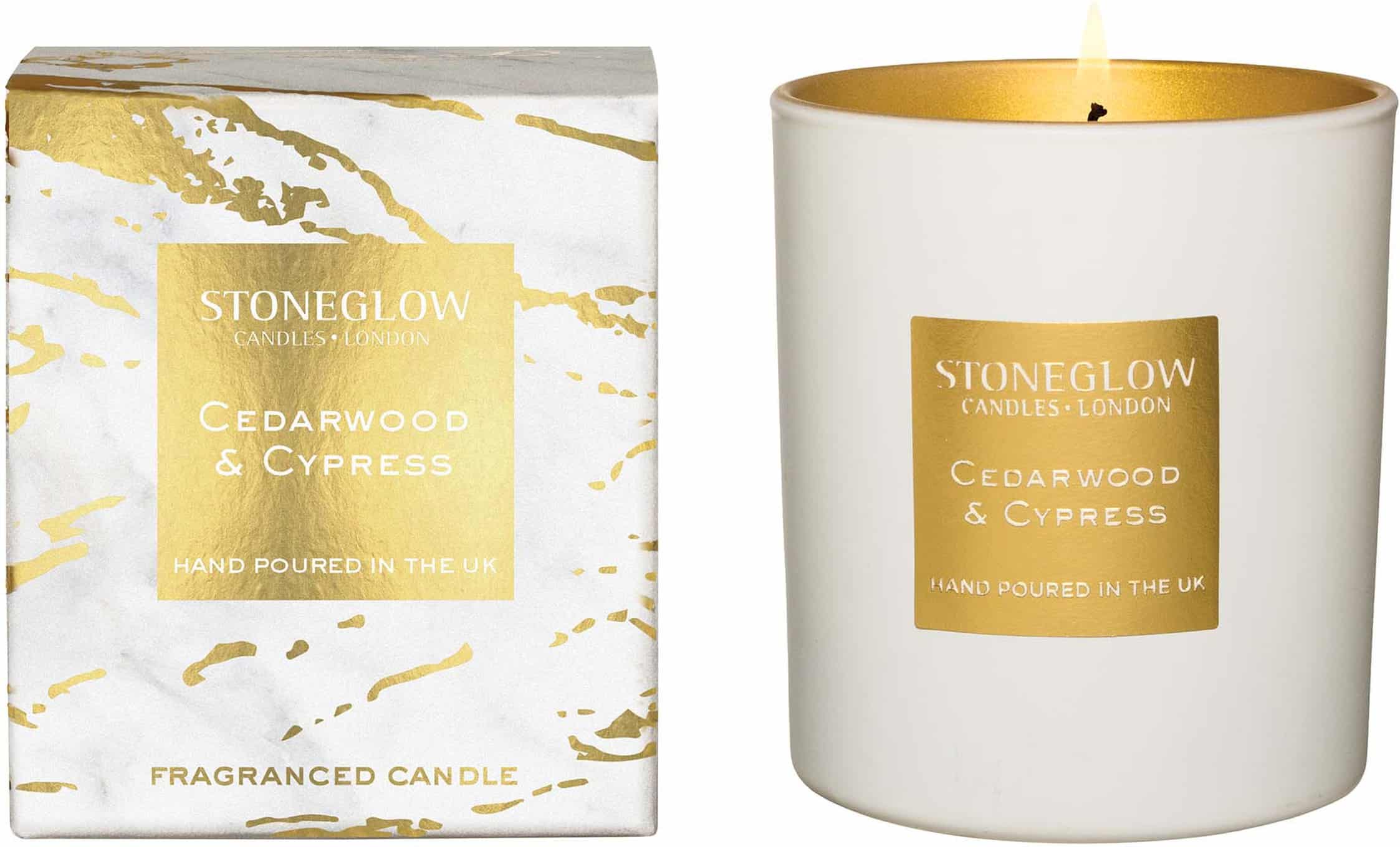 Stoneglow Luna - Cedarwood & Cypress Candle