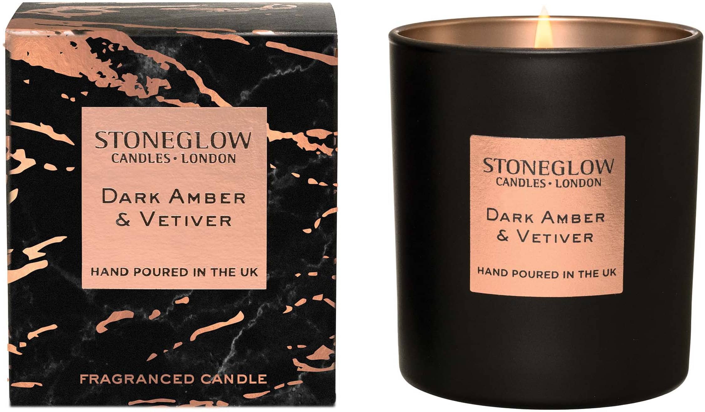 Stoneglow Luna – Dark Amber & Vetiver Candle Stoneglow Luna - Dark Amber & Vetiver Candle