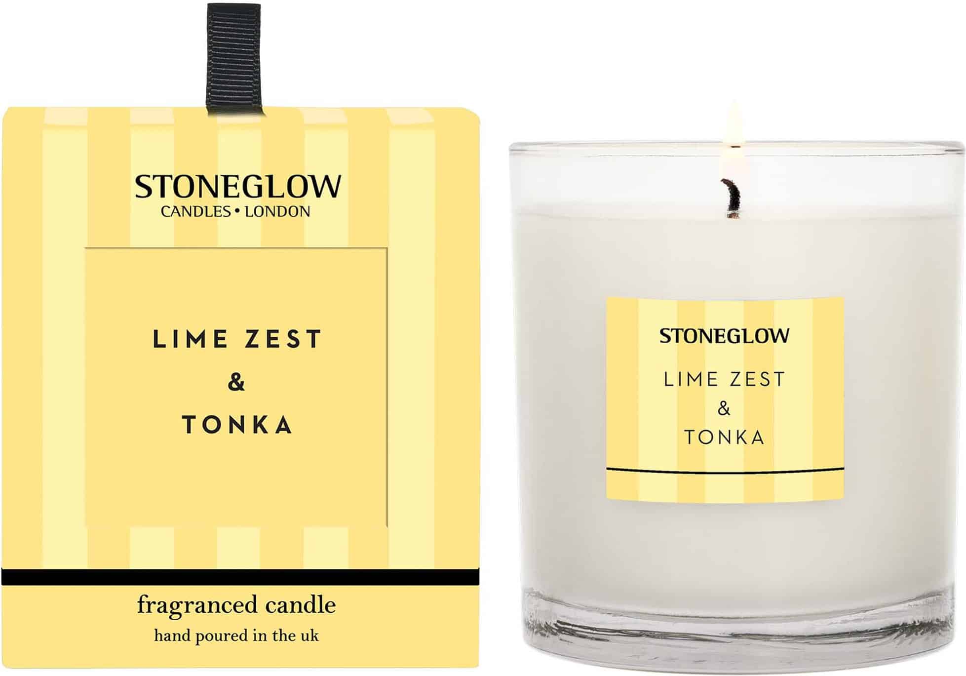 Stoneglow Luna – Modern Classics -Lime Zest & Tonka Candle Stoneglow Luna - Modern Classics -Lime Zest & Tonka Candle
