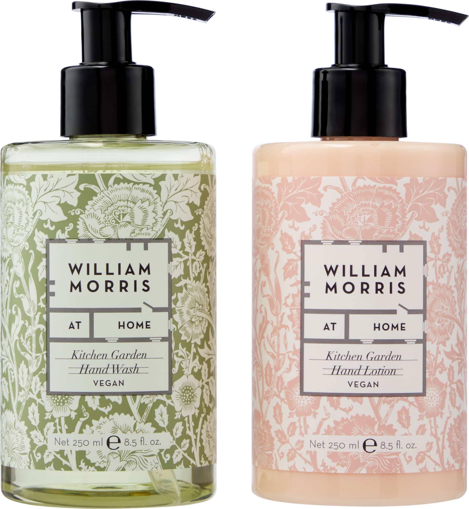 William Morris Home - Kitchen Garden-Hand Wash & Lotion Set