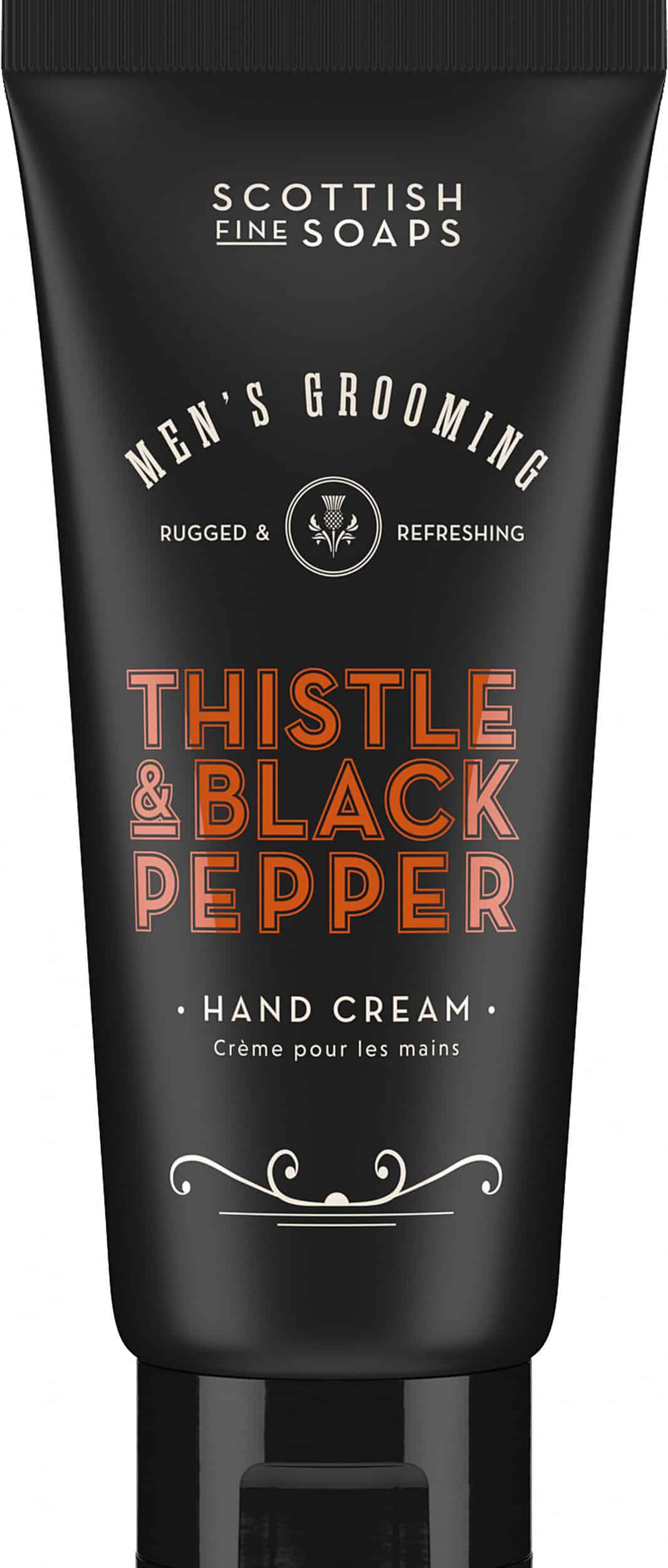 Scottish Fine Soaps Mg Thistle & Black Pepper Hand Cream 100ML
