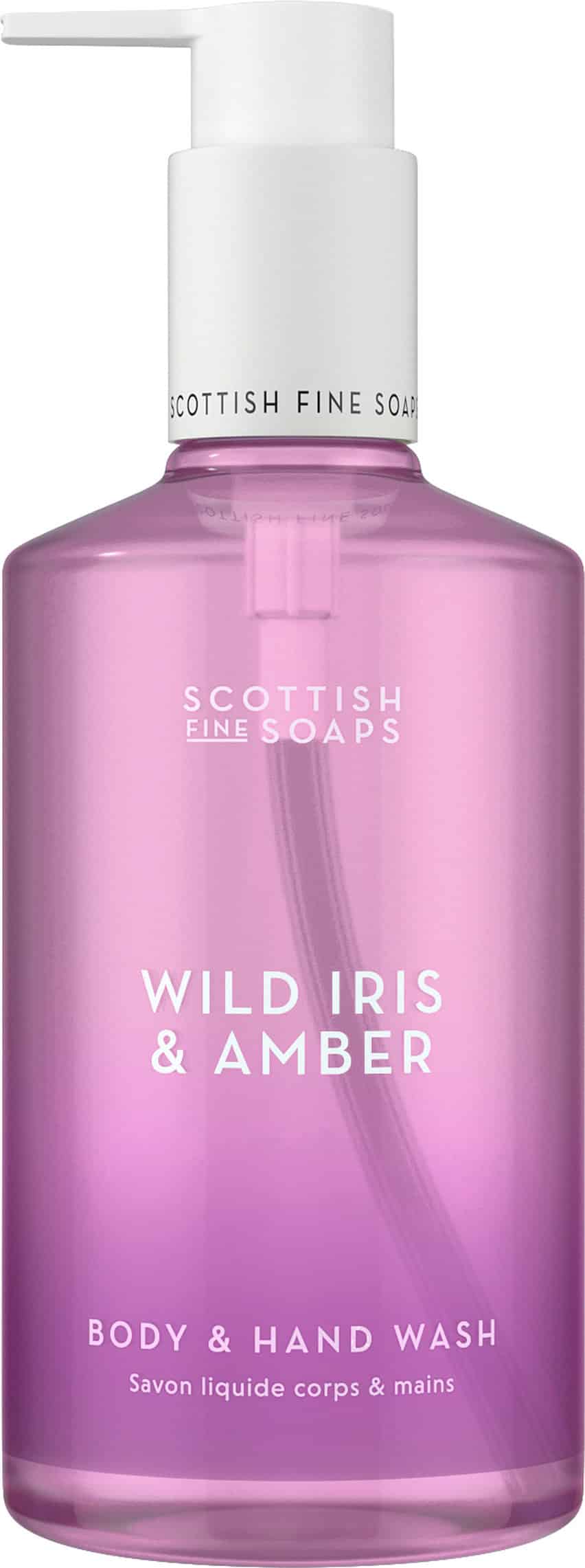 Scottish Fine Soaps Wild Iris & Amber Body & Hand Wash 300ML