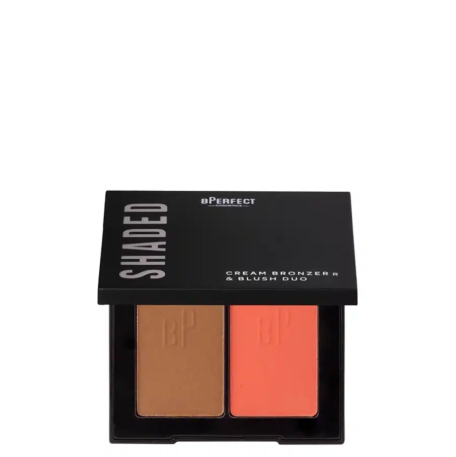 BPerfect Cosmetics Shaded Cream Bronzer & Blush Duo BPerfect Cosmetics Shaded Cream Bronzer & Blush Duo