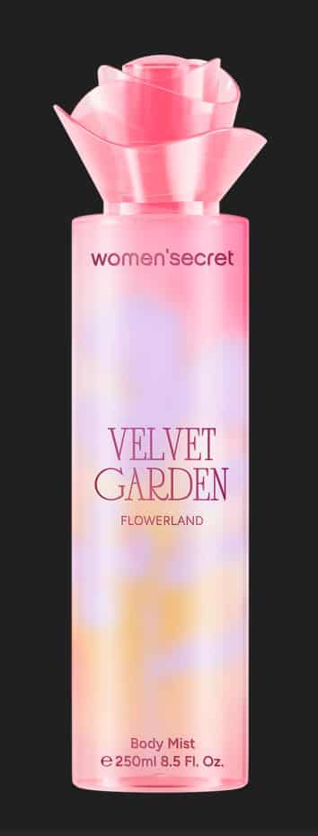 Women'Secret Body Mist Flowerland Velvet Garden