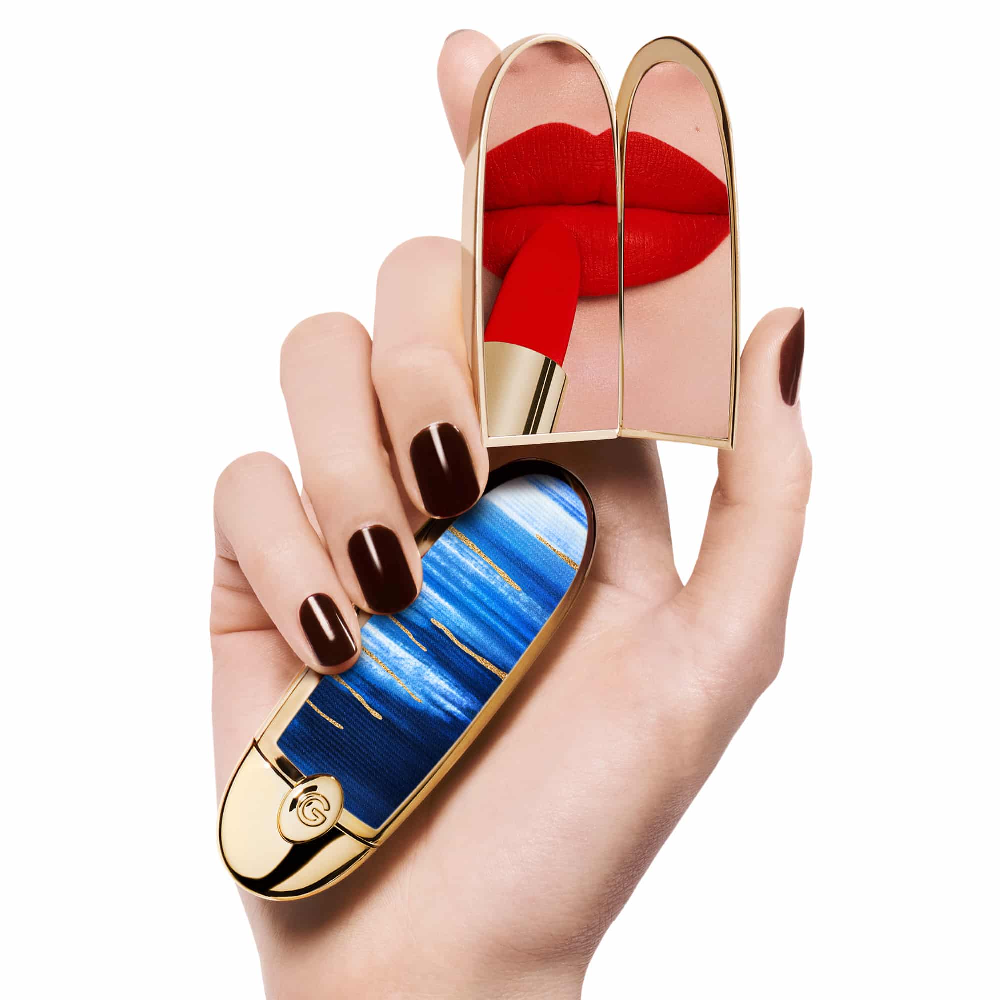 Guerlain Rouge G Case Limited Edition -Bleu Reverie Guerlain Rouge G Case Limited Edition -Bleu Reverie