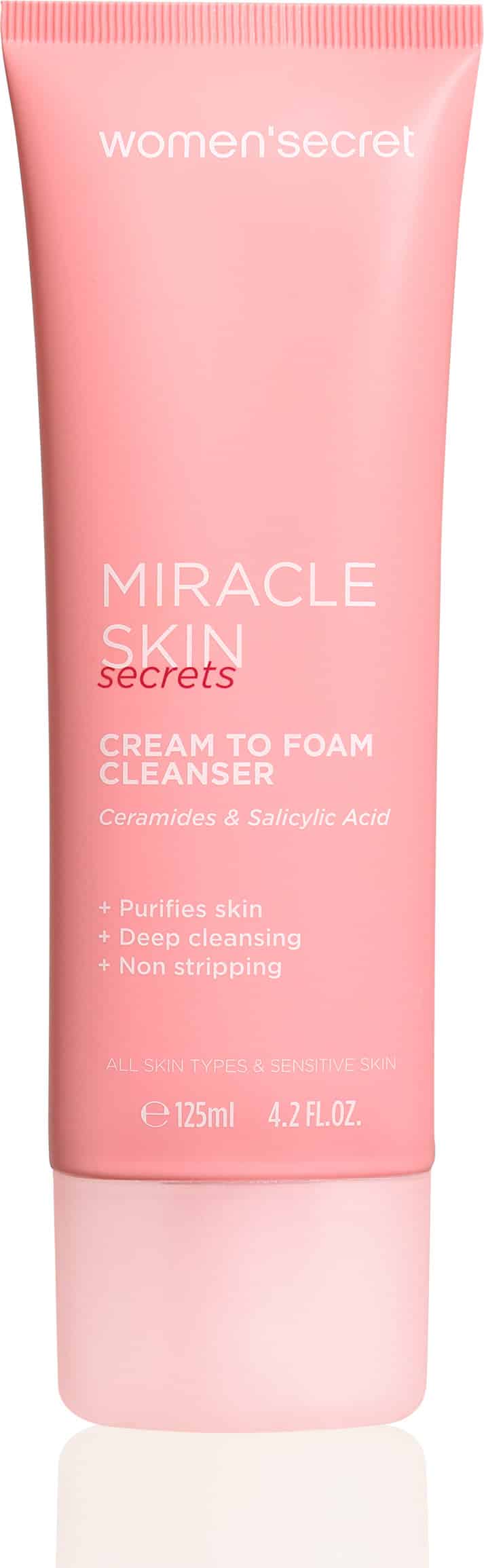 Women'Secret Miracle Skin Cream To Foam Cleanser