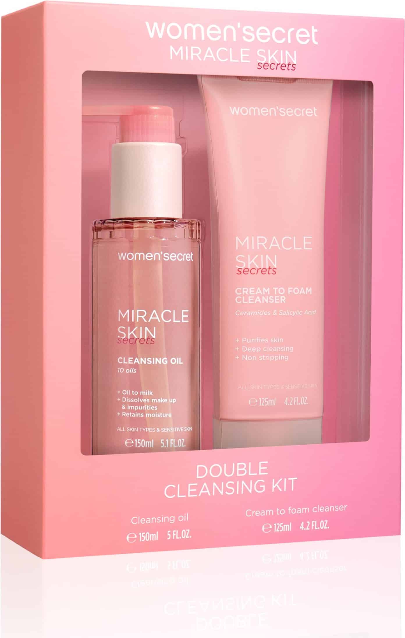 Women'Secret Miracle Skin Double Cleanse Kit