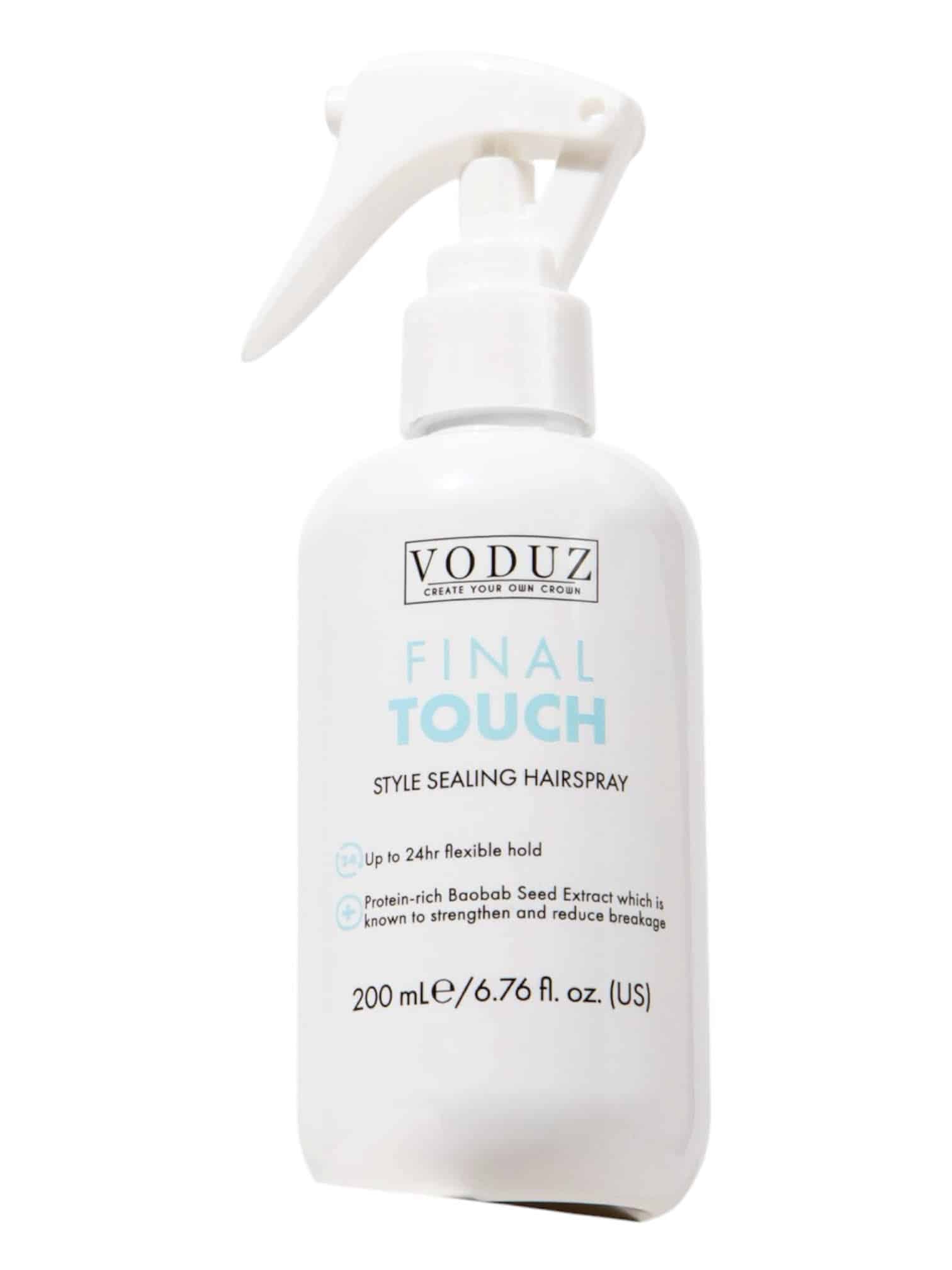 Voduz Final Touch-Style Sealing Hairspray Voduz Final Touch-Style Sealing Hairspray