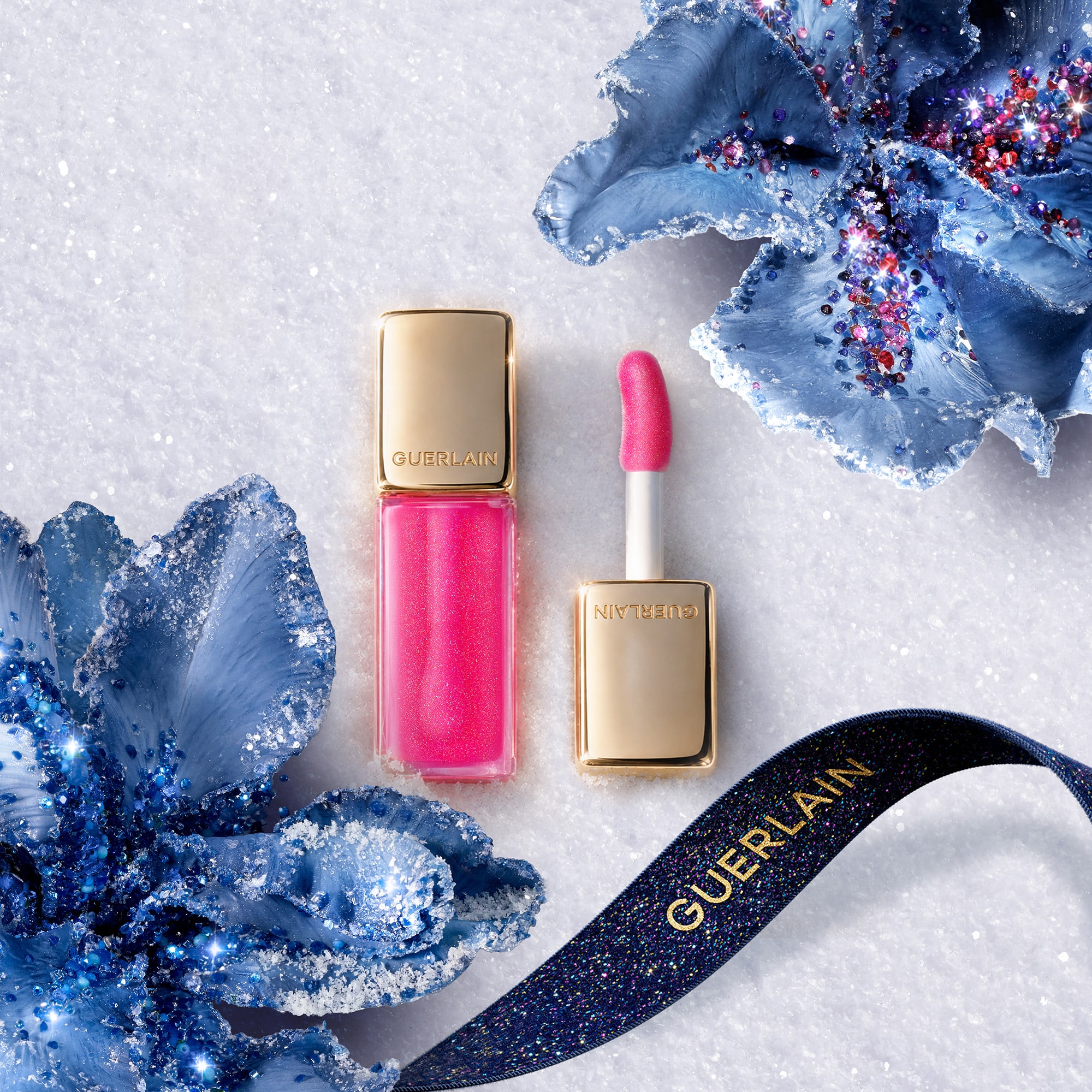 Guerlain Xmas Collection – – Kisskiss Bee Glow Oil Lips 419 Spotlight Guerlain Xmas Collection – – Kisskiss Bee Glow Oil Lips 419 Spotlight