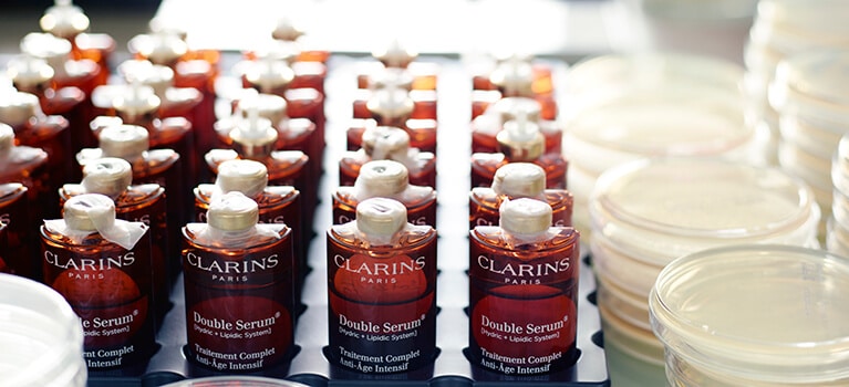 Clarins - Science and Performance Banner