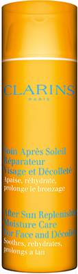 Clarins After Sun * Replenishing Moisture Care for Face and Décolleté Clarins