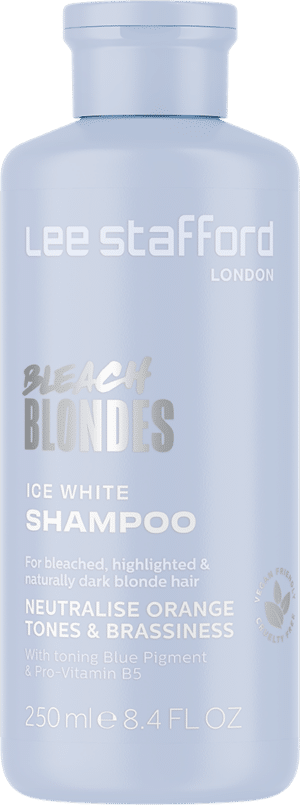 Lee Stafford Bleach Blondes Ice White Toning Shampoo - Franks Perfumery Malta