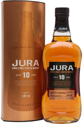 Jura 10 Single Malt Whisky Spirits