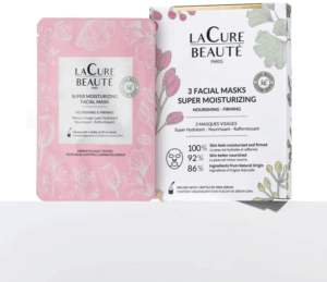 La Cure Beaute  Face Mask x3 Cleansing & Masks