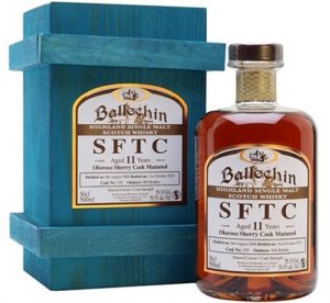 Ballechin Sherry cask Single Malt Whisky wine & spirits