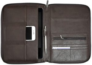 Stackers   Men’s Tech Portfolio – Brown Accessories