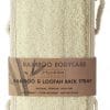 Hydrea London Bamboo & Loofah Exfoliator Back Strap Bath & Body